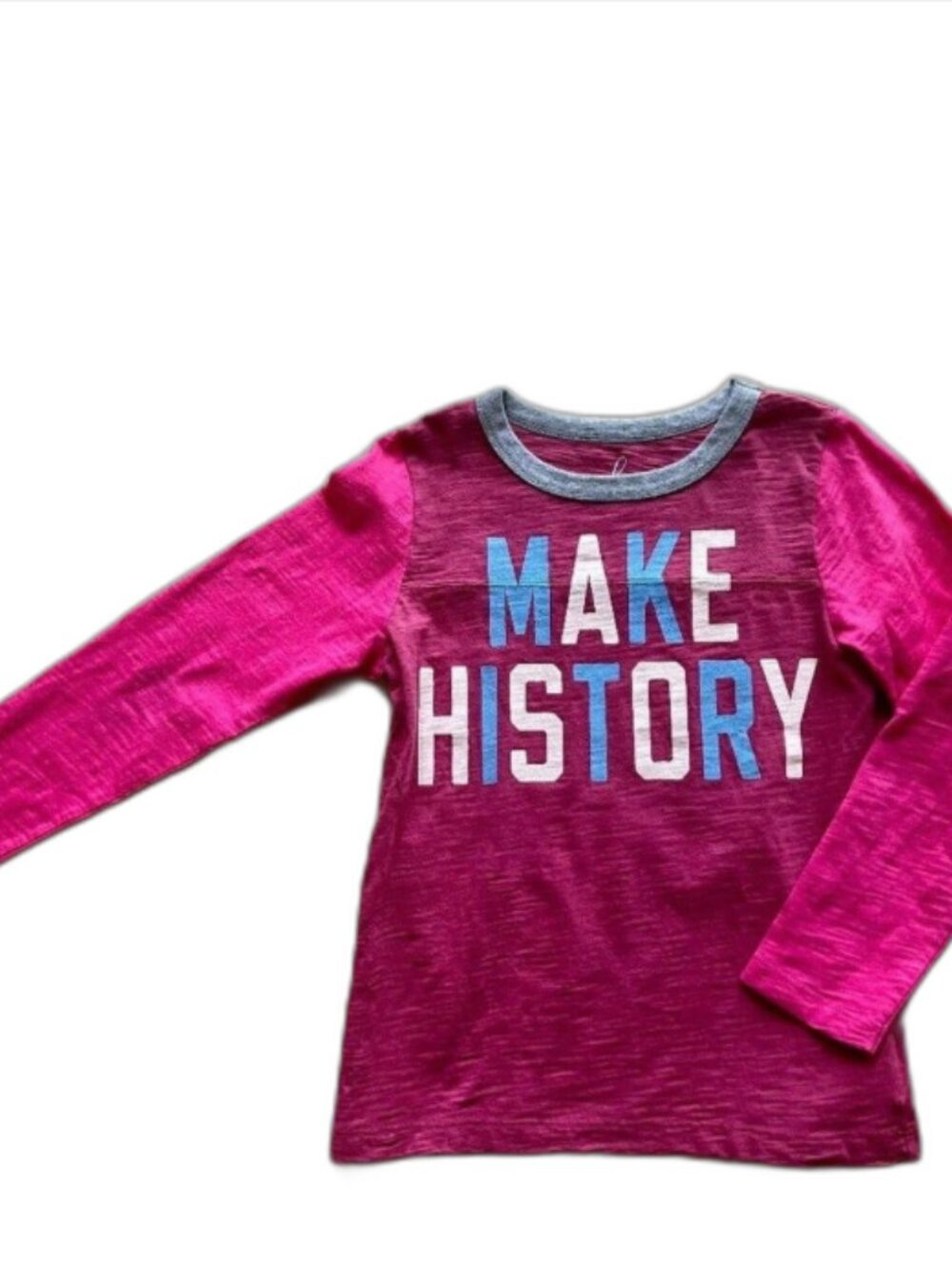 Peek Kids “Make History” Abraham Lincoln Long Sleeve Tee Sz. 8